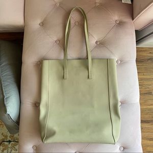 Oak + Fort Faux Leather Tote